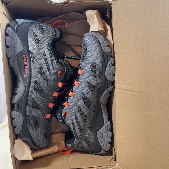 NIB MERRELL J06113 GRAY MOAB EDGE 2 MONUMENT HIKING SHOE SNEAKERS Men 7 Women 9 - Picture 11 of 11